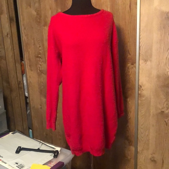 Pretty Red Shein Sweater size Small - Picture 1 of 8